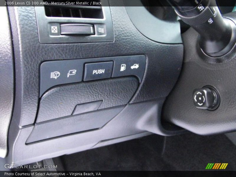 Mercury Silver Metallic / Black 2006 Lexus GS 300 AWD