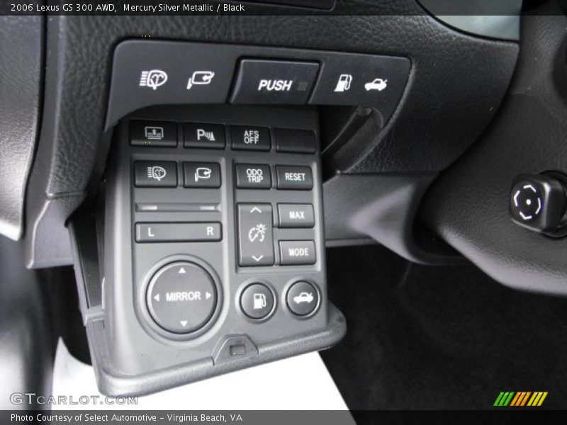 Mercury Silver Metallic / Black 2006 Lexus GS 300 AWD
