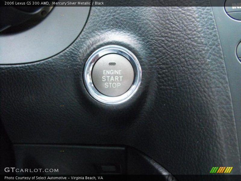 Mercury Silver Metallic / Black 2006 Lexus GS 300 AWD