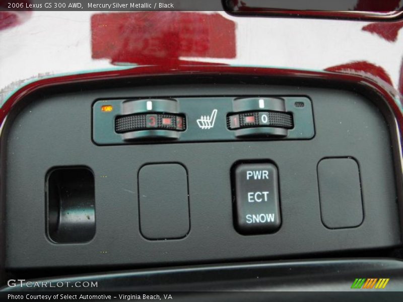 Mercury Silver Metallic / Black 2006 Lexus GS 300 AWD