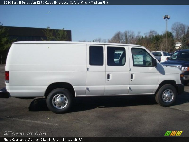 Oxford White / Medium Flint 2010 Ford E Series Van E250 Cargo Extended