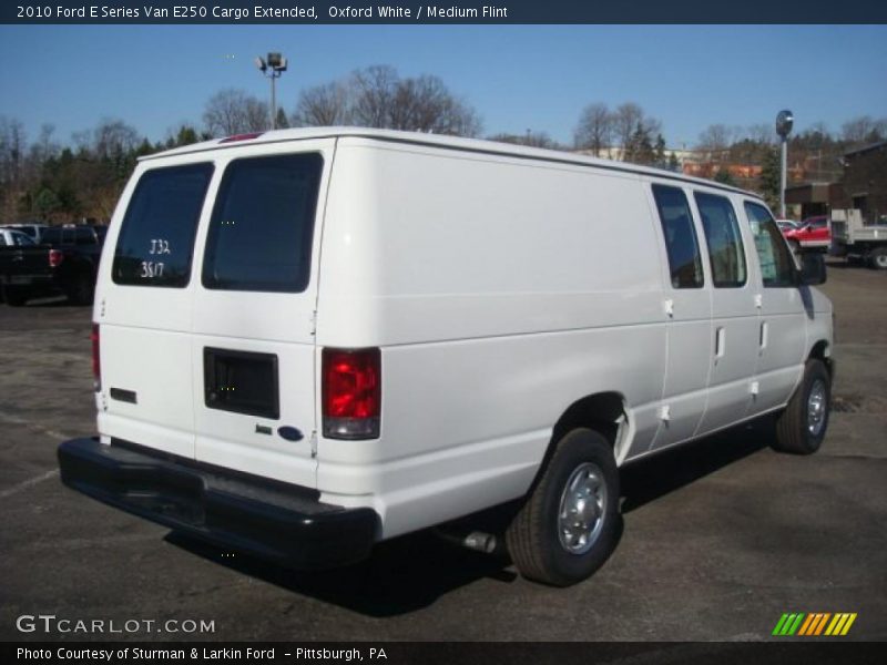 Oxford White / Medium Flint 2010 Ford E Series Van E250 Cargo Extended