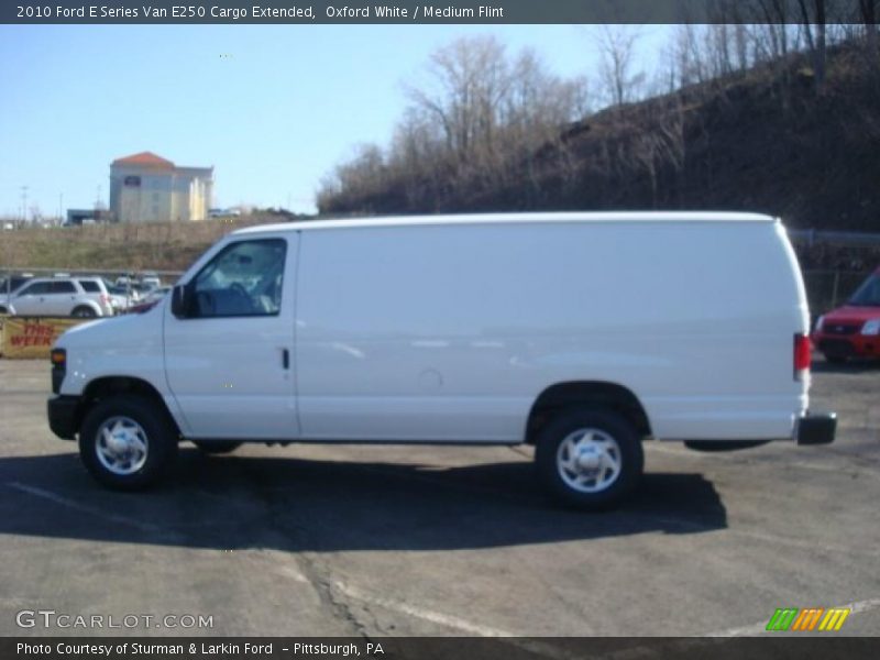 Oxford White / Medium Flint 2010 Ford E Series Van E250 Cargo Extended