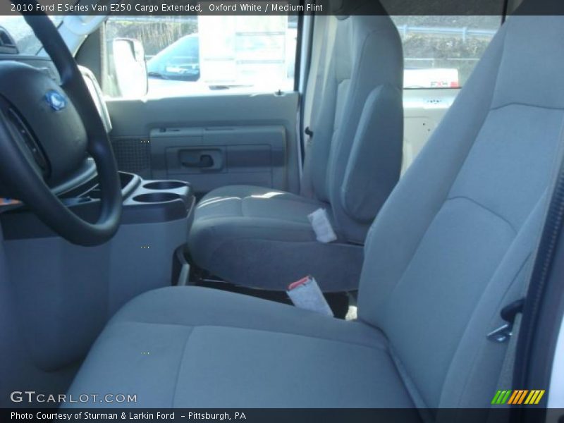 Oxford White / Medium Flint 2010 Ford E Series Van E250 Cargo Extended