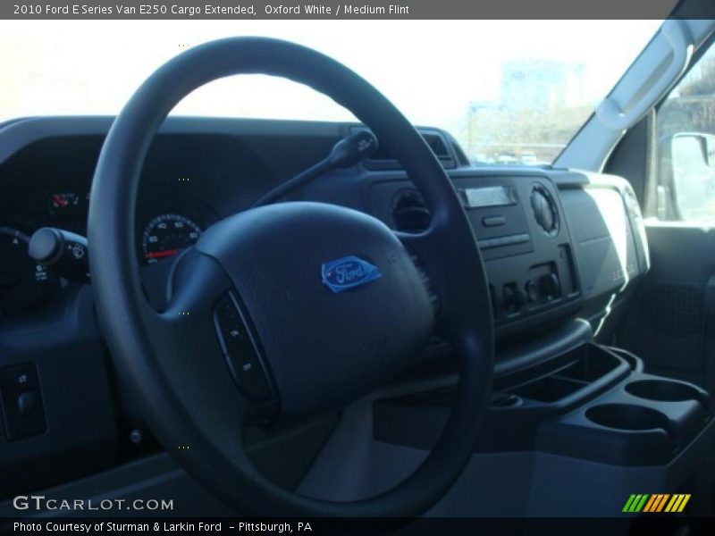 Oxford White / Medium Flint 2010 Ford E Series Van E250 Cargo Extended