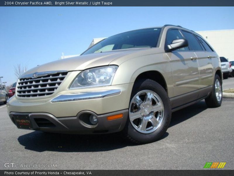 Bright Silver Metallic / Light Taupe 2004 Chrysler Pacifica AWD
