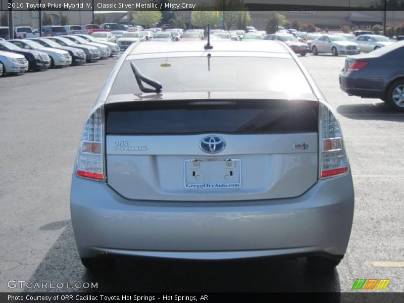 Classic Silver Metallic / Misty Gray 2010 Toyota Prius Hybrid IV