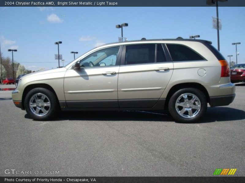 Bright Silver Metallic / Light Taupe 2004 Chrysler Pacifica AWD