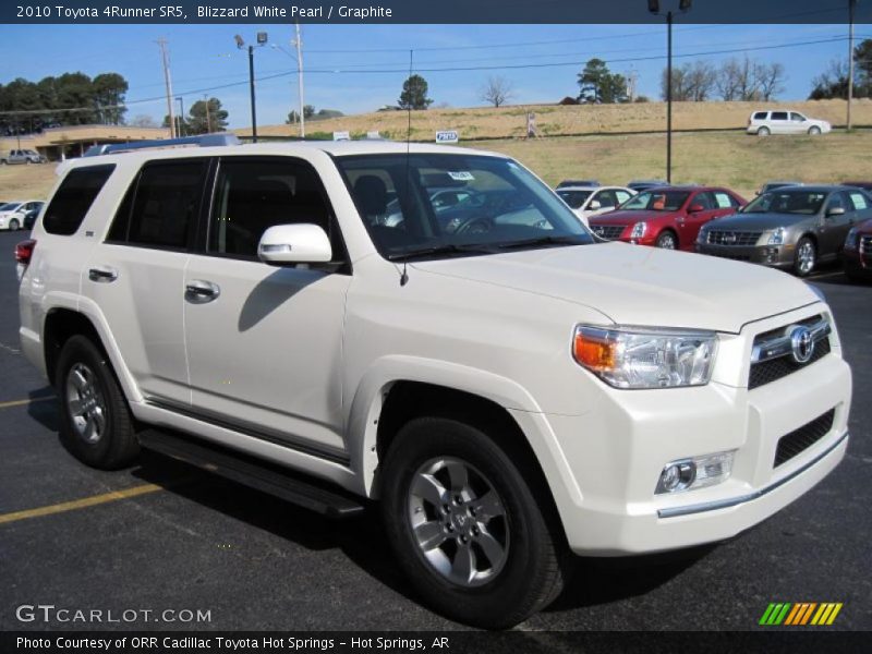 Blizzard White Pearl / Graphite 2010 Toyota 4Runner SR5