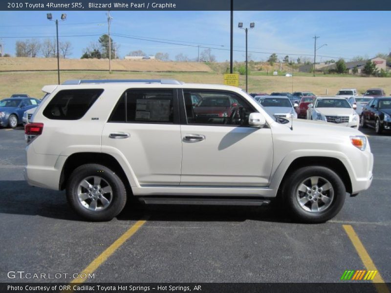 Blizzard White Pearl / Graphite 2010 Toyota 4Runner SR5