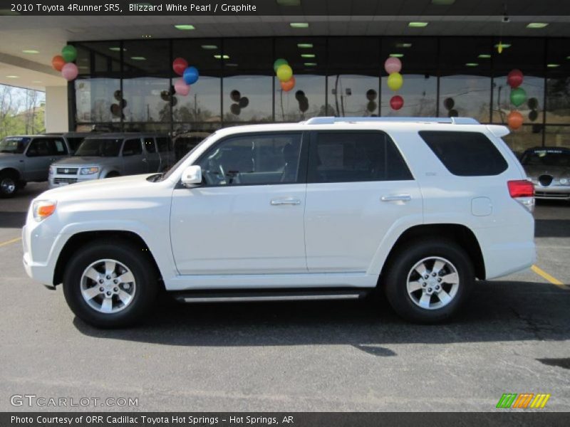Blizzard White Pearl / Graphite 2010 Toyota 4Runner SR5