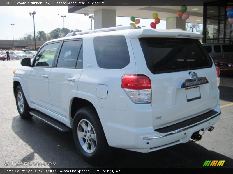 Blizzard White Pearl / Graphite 2010 Toyota 4Runner SR5