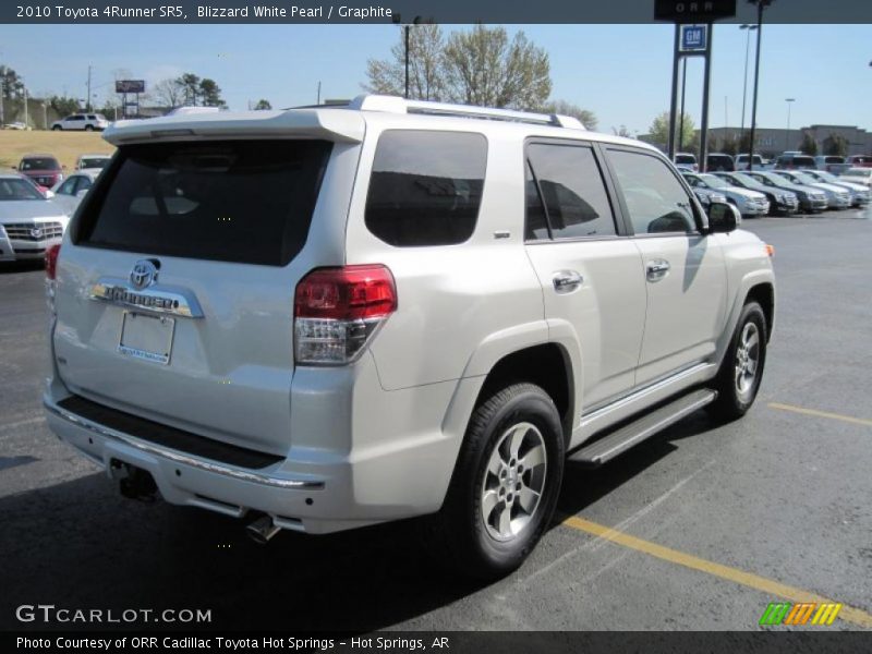 Blizzard White Pearl / Graphite 2010 Toyota 4Runner SR5