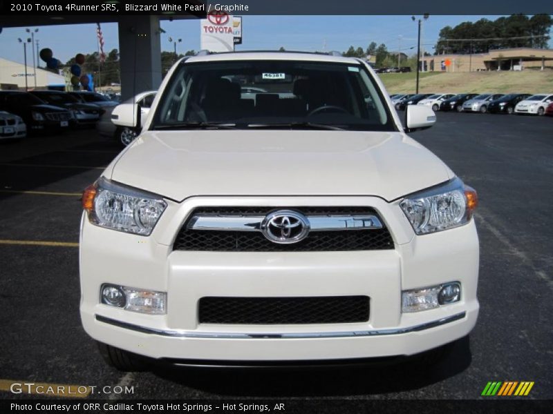 Blizzard White Pearl / Graphite 2010 Toyota 4Runner SR5