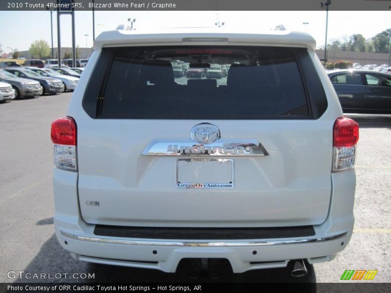 Blizzard White Pearl / Graphite 2010 Toyota 4Runner SR5