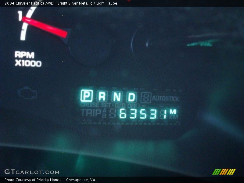 Bright Silver Metallic / Light Taupe 2004 Chrysler Pacifica AWD
