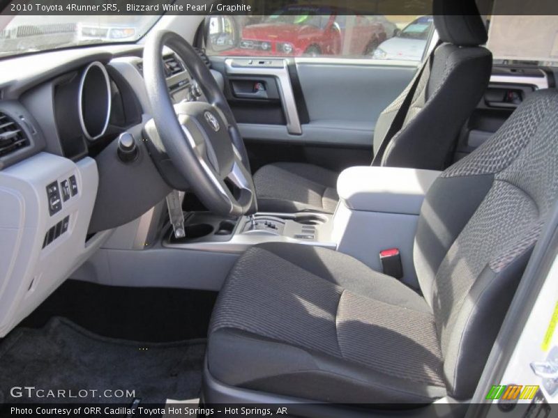 Blizzard White Pearl / Graphite 2010 Toyota 4Runner SR5