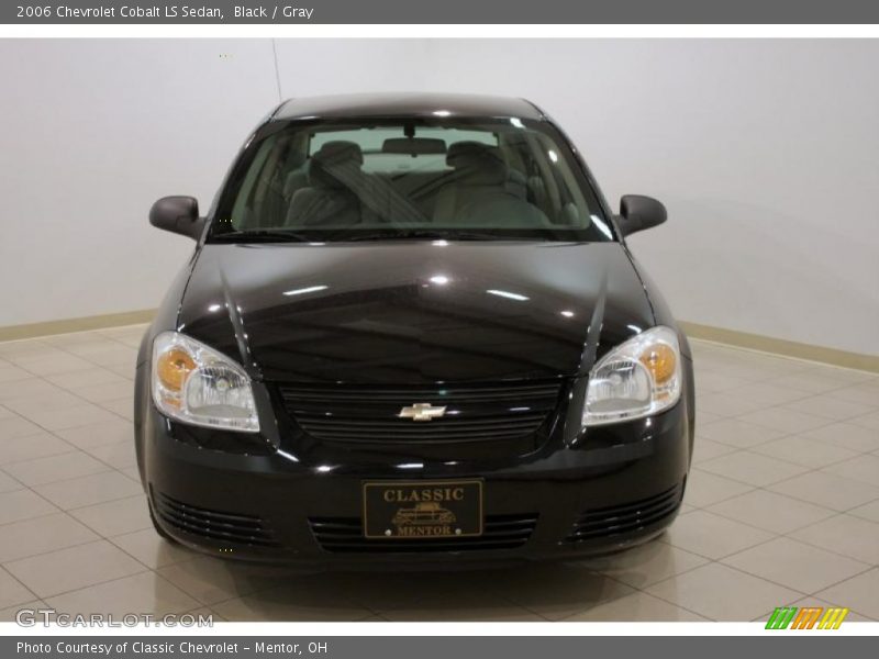 Black / Gray 2006 Chevrolet Cobalt LS Sedan