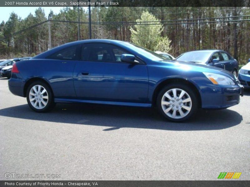  2007 Accord EX V6 Coupe Sapphire Blue Pearl