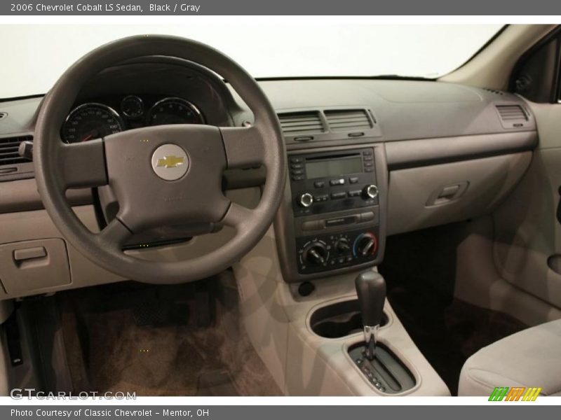 Black / Gray 2006 Chevrolet Cobalt LS Sedan