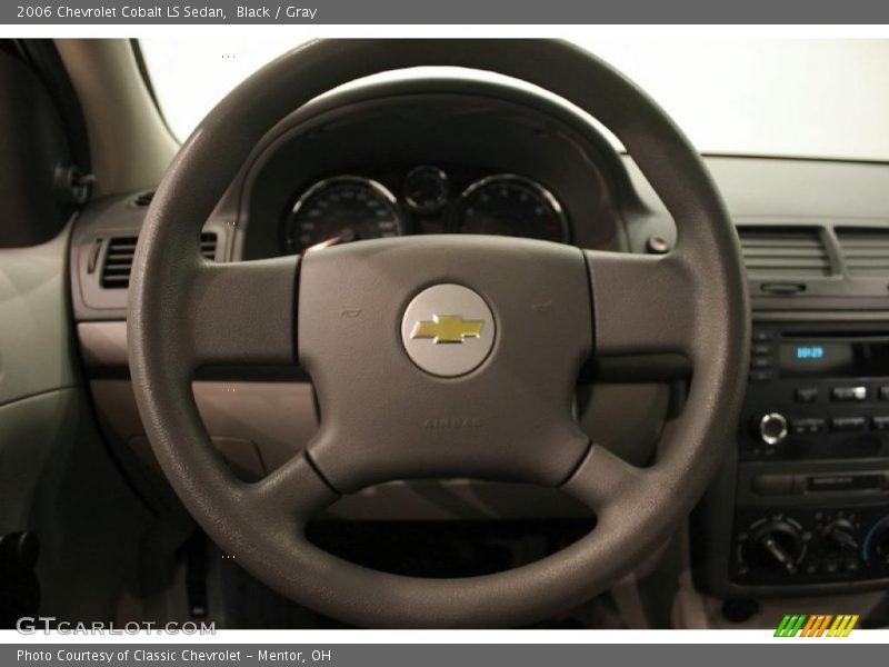 Black / Gray 2006 Chevrolet Cobalt LS Sedan