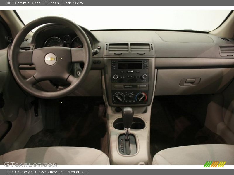 Black / Gray 2006 Chevrolet Cobalt LS Sedan