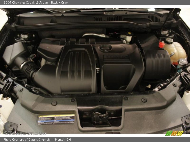 Black / Gray 2006 Chevrolet Cobalt LS Sedan