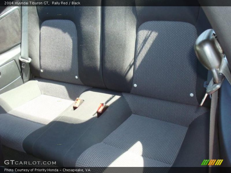 Rally Red / Black 2004 Hyundai Tiburon GT