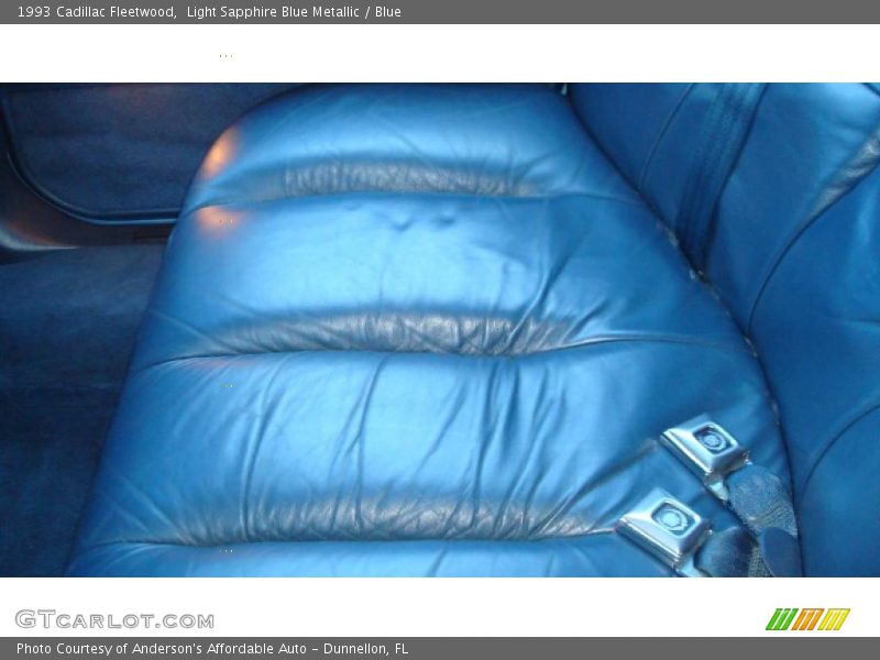 Light Sapphire Blue Metallic / Blue 1993 Cadillac Fleetwood