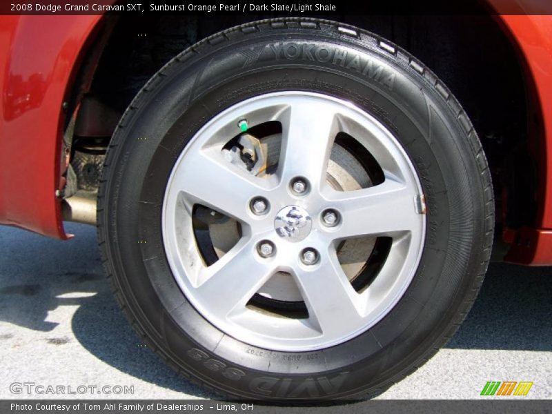 Sunburst Orange Pearl / Dark Slate/Light Shale 2008 Dodge Grand Caravan SXT