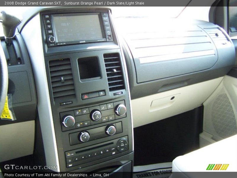 Sunburst Orange Pearl / Dark Slate/Light Shale 2008 Dodge Grand Caravan SXT