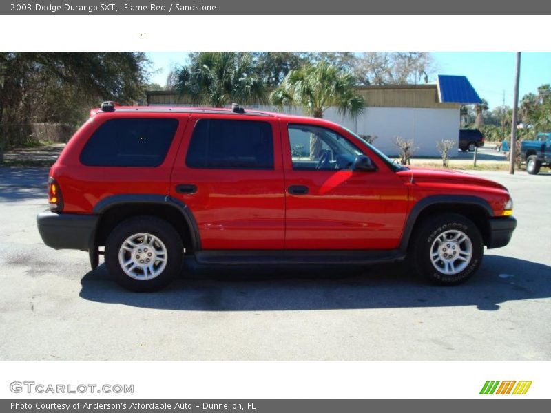 Flame Red / Sandstone 2003 Dodge Durango SXT