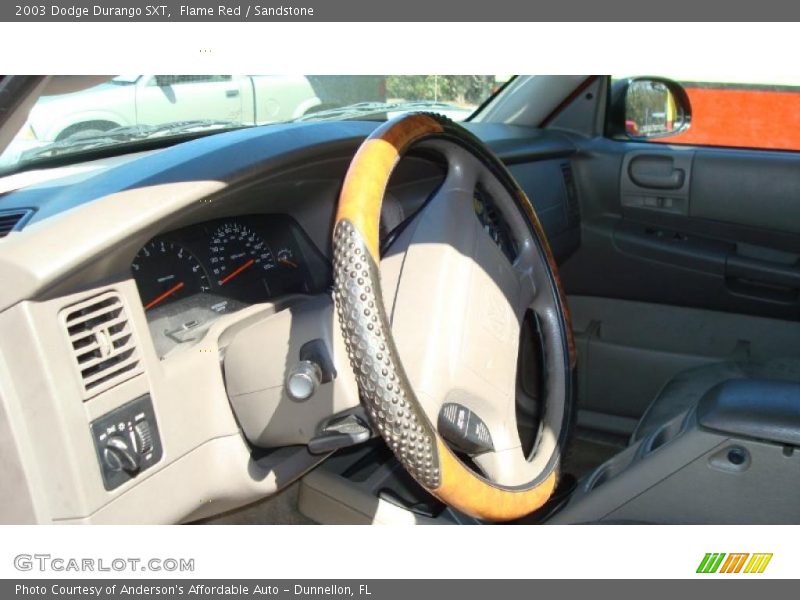 Flame Red / Sandstone 2003 Dodge Durango SXT