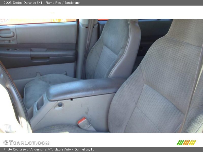 Flame Red / Sandstone 2003 Dodge Durango SXT