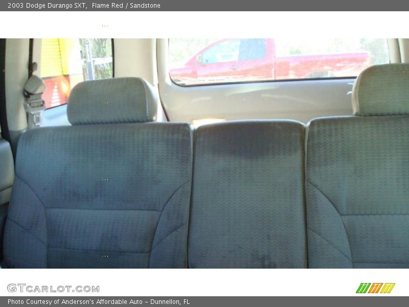 Flame Red / Sandstone 2003 Dodge Durango SXT