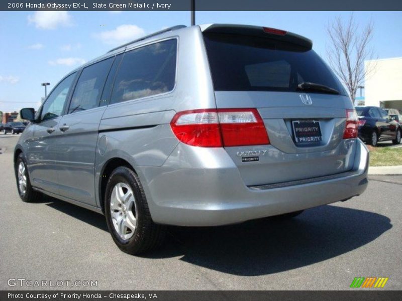 Slate Green Metallic / Ivory 2006 Honda Odyssey EX-L