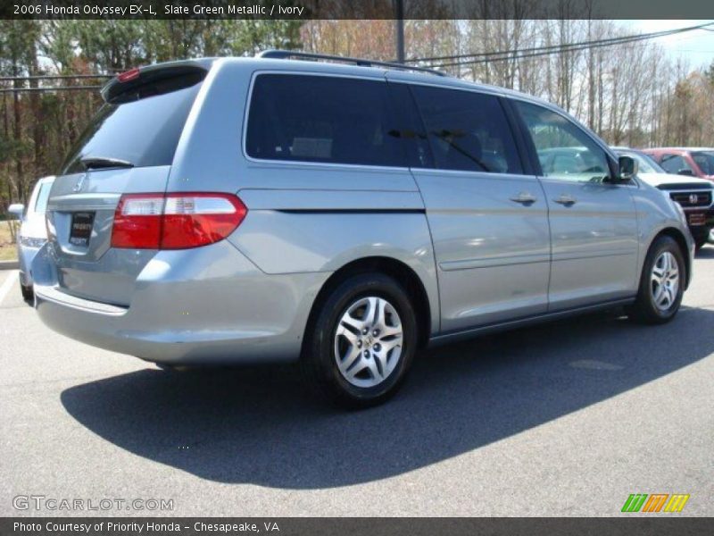 Slate Green Metallic / Ivory 2006 Honda Odyssey EX-L