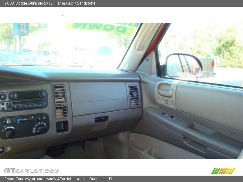 Flame Red / Sandstone 2003 Dodge Durango SXT