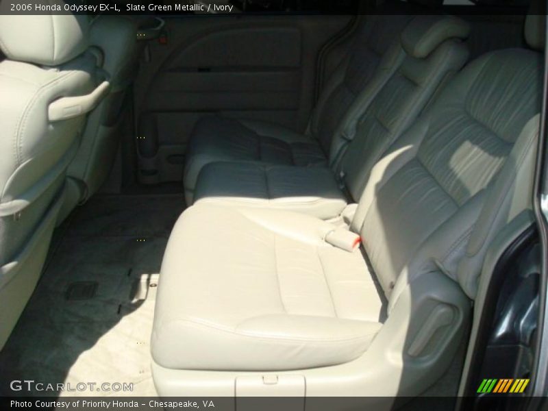 Slate Green Metallic / Ivory 2006 Honda Odyssey EX-L