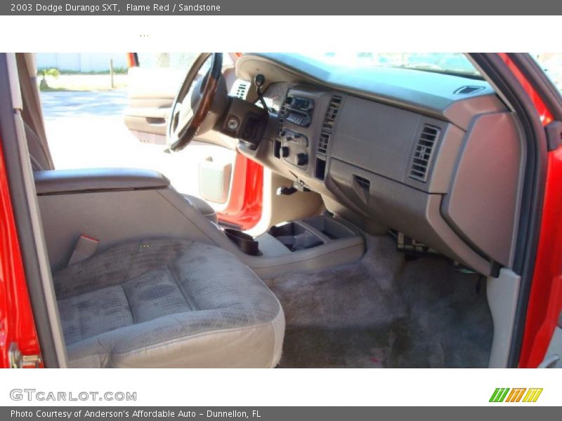 Flame Red / Sandstone 2003 Dodge Durango SXT