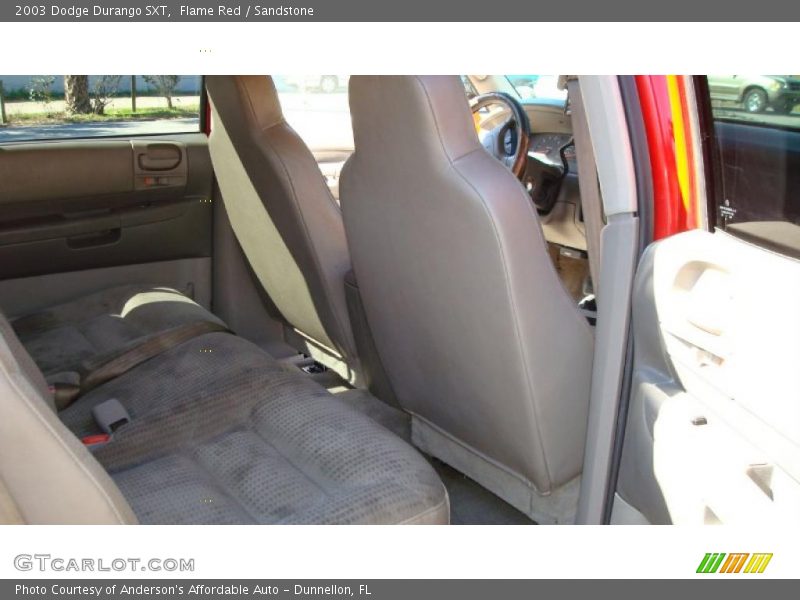 Flame Red / Sandstone 2003 Dodge Durango SXT