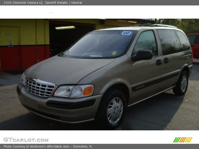 Sandrift Metallic / Neutral 2000 Chevrolet Venture LS