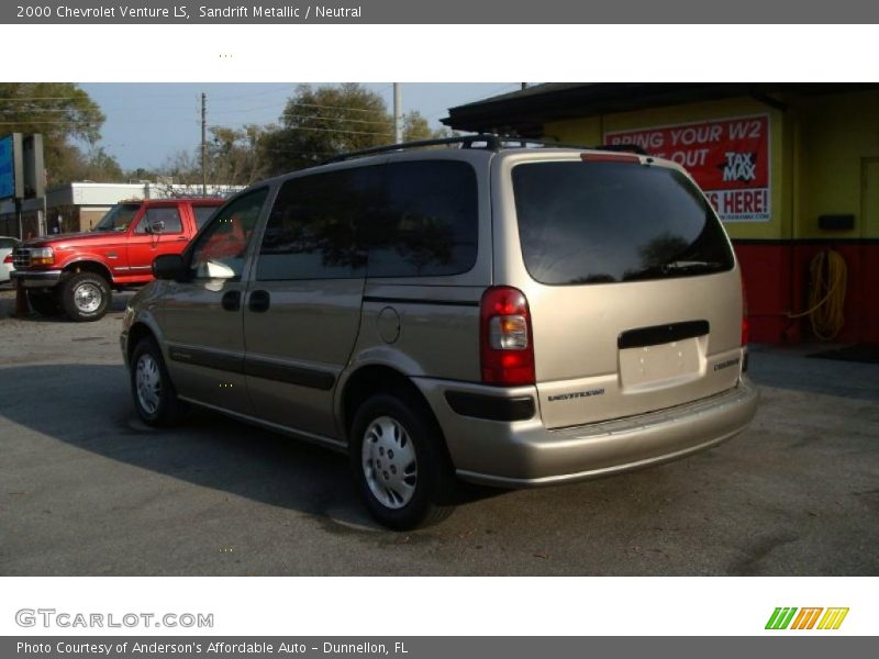 Sandrift Metallic / Neutral 2000 Chevrolet Venture LS