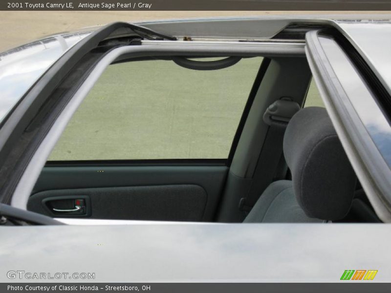 Antique Sage Pearl / Gray 2001 Toyota Camry LE