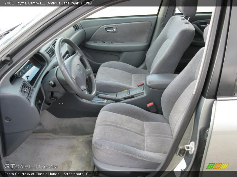 Antique Sage Pearl / Gray 2001 Toyota Camry LE