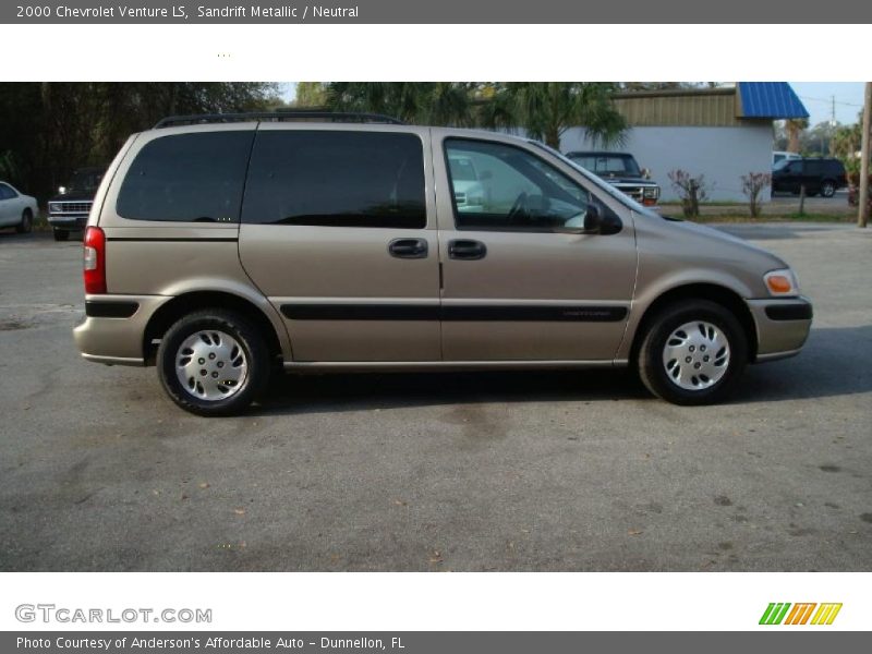 Sandrift Metallic / Neutral 2000 Chevrolet Venture LS