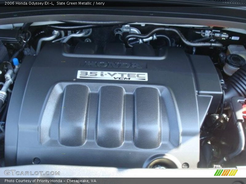 Slate Green Metallic / Ivory 2006 Honda Odyssey EX-L