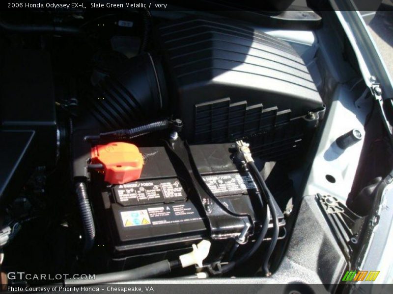 Slate Green Metallic / Ivory 2006 Honda Odyssey EX-L