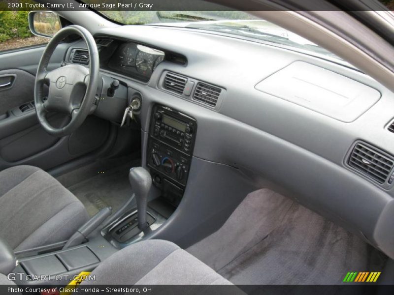 Antique Sage Pearl / Gray 2001 Toyota Camry LE