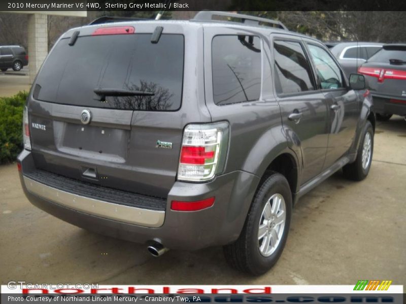 Sterling Grey Metallic / Black 2010 Mercury Mariner V6 4WD